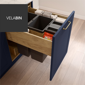 VelaBin integrated kitchen bin