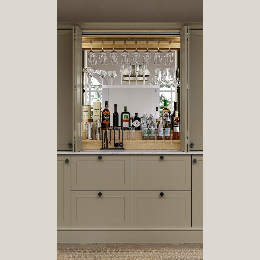 Bar Dresser by Masterclass Kitchens