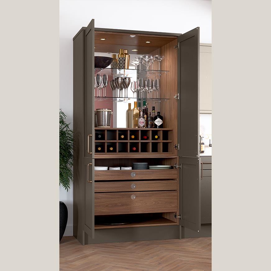 The Connery Cocktail Cabinet by Masterclass Kitchens