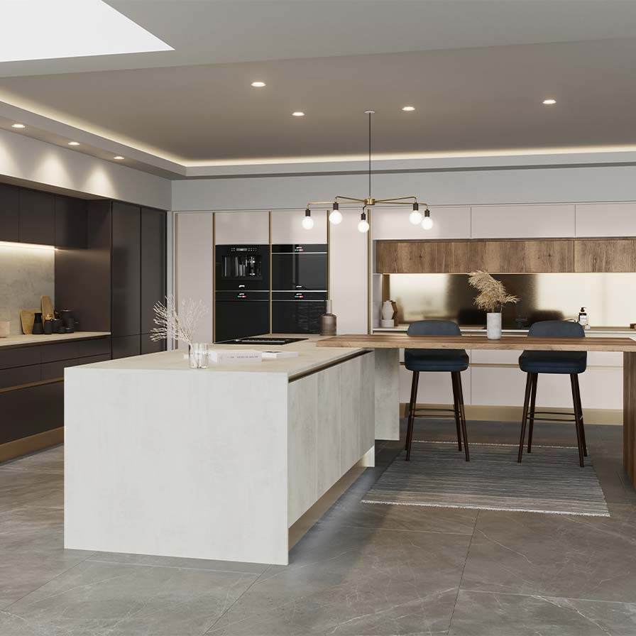 Modern Handleless Kitchen