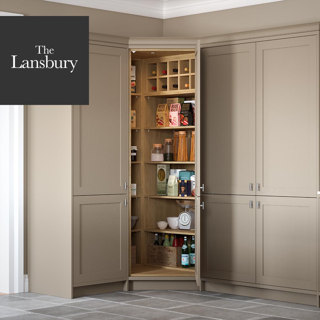 Corner Kitchen Pantry The Lansbury By Masterclass Kitchens