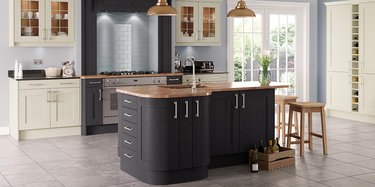 Kitchen Ranges - Shaker Kitchens - Solva