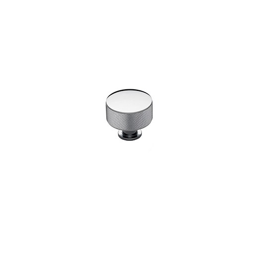 Henley knurled knob handle in chrome